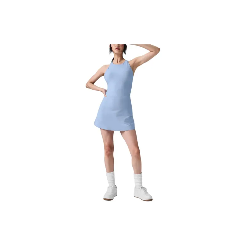 Alo Yoga ALOSOFT BACKSPIN Sleeveless Dress Women's-10