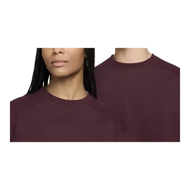 Nike T-Shirts Unisex Burgundy-3