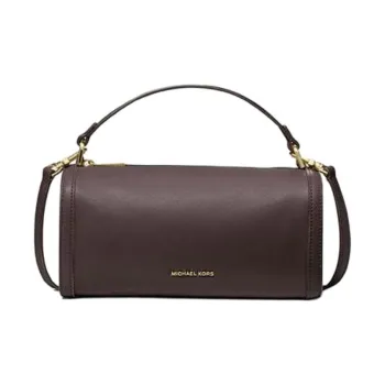 MICHAEL KORS Leather Shoulder Bag Crossbody Bag Handbag Small Size Women's Brown
