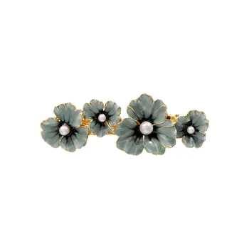 ROYALSASA Alloy Hair Clips Women's