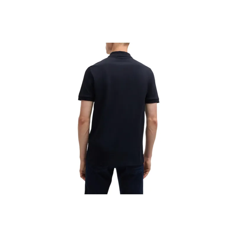HUGO BOSS Logo Patch Short Sleeved Polo Shirt-9