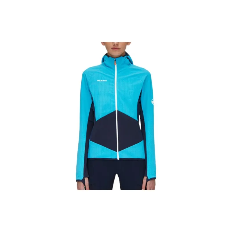 MAMMUT Eiger Jackets Coats Women's Sky Blue/Night Black-1