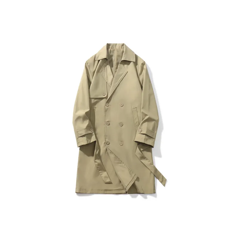 Tre Club Trench Coats Unisex-3