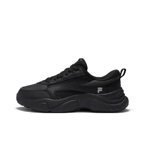 FILA FUSION Conch D Snail Shoes Wear Resistant Low Top Casual Shoes Men's Black