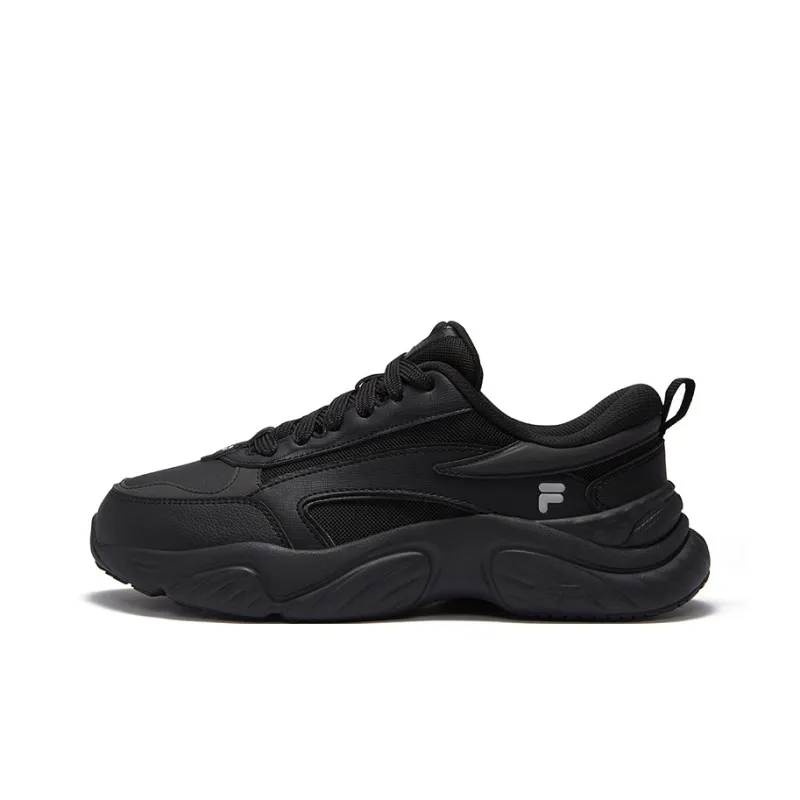 FILA FUSION Conch D Snail Shoes Wear-Resistant Low-Top Casual Shoes Men's Black-0
