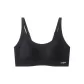 Black[Nude Feel Seamless, Comfortable Gathering]