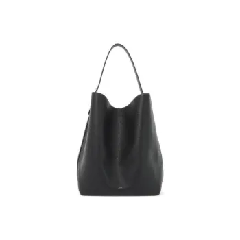 TOTEME Cow Leather Handbag Women's Black