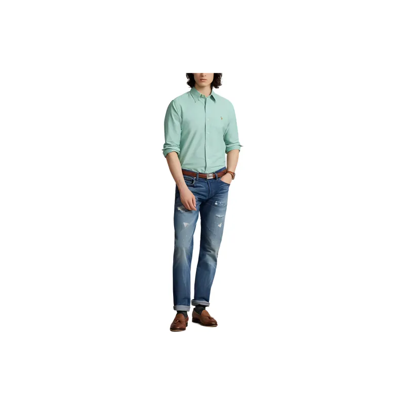 Polo Ralph Lauren FW24 Shirt Men's Preppy Green-2