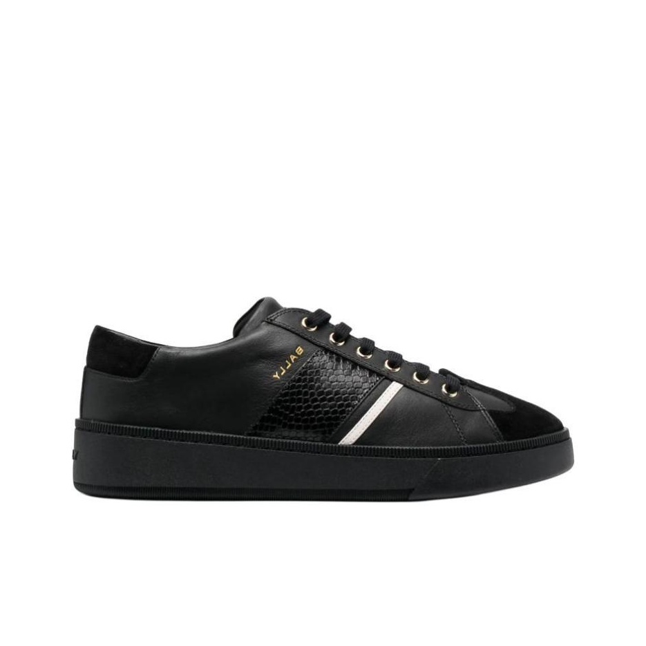 Bally Frenz -New.O White Lace-Up Sneakers Shoes Calf Plain Size 13 D US