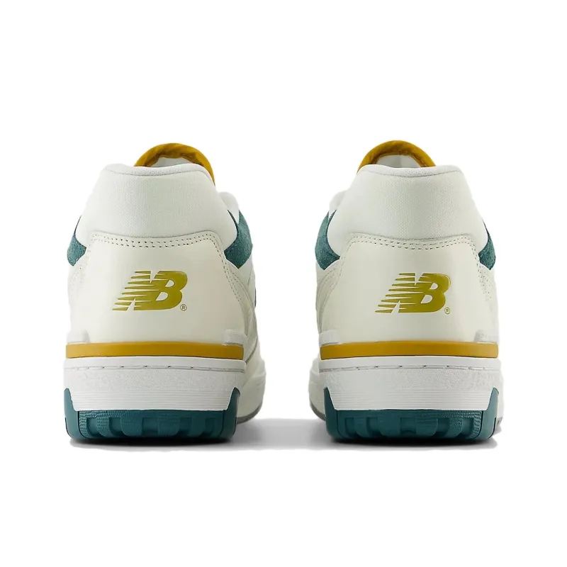 New Balance 550 Green Mustard-4