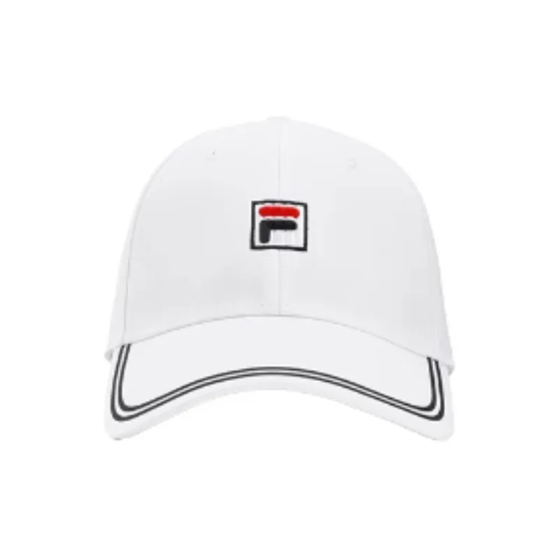 FILA Polyester Baseball Caps Unisex White-1
