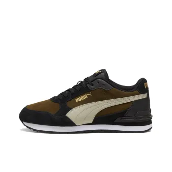 PUMA St Runner Cushioning, Wear Resistant Low Top Casual Shoes Unisex Dark Green