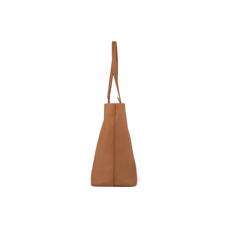 VENOF Cow Leather Tote Bag For Lazy Commute Shoulder Bag Large Size Women's-3