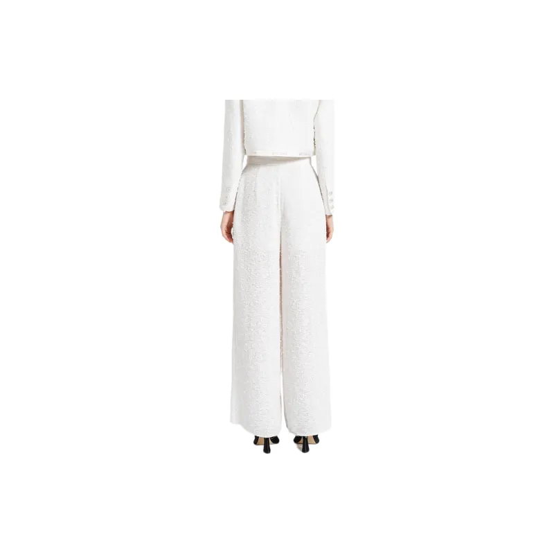 BESIONIA SS24 Casual Pants Women's White-5