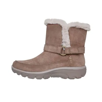 Skechers Slip Ins Ankle Boots Women's Dark Taupe Umber