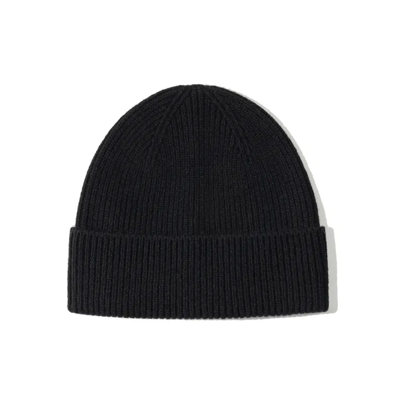 Shanghai Story Sheep Wool Beanies Unisex Black-4