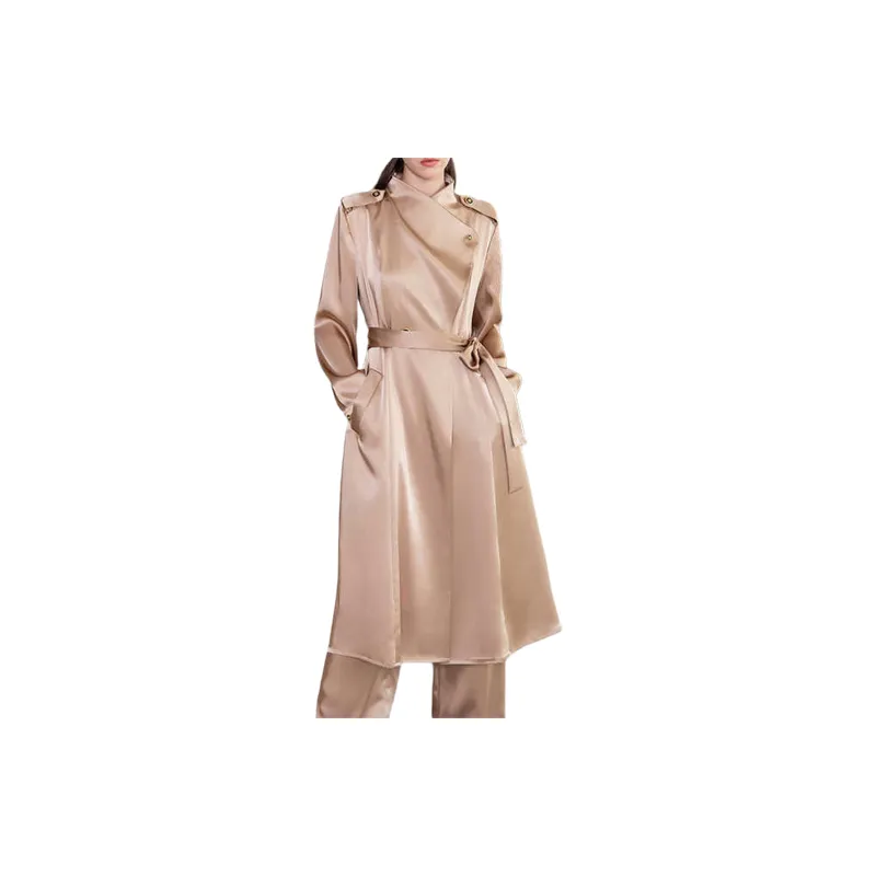 BESIONIA SS23 Casual Pants Women's Khaki-4