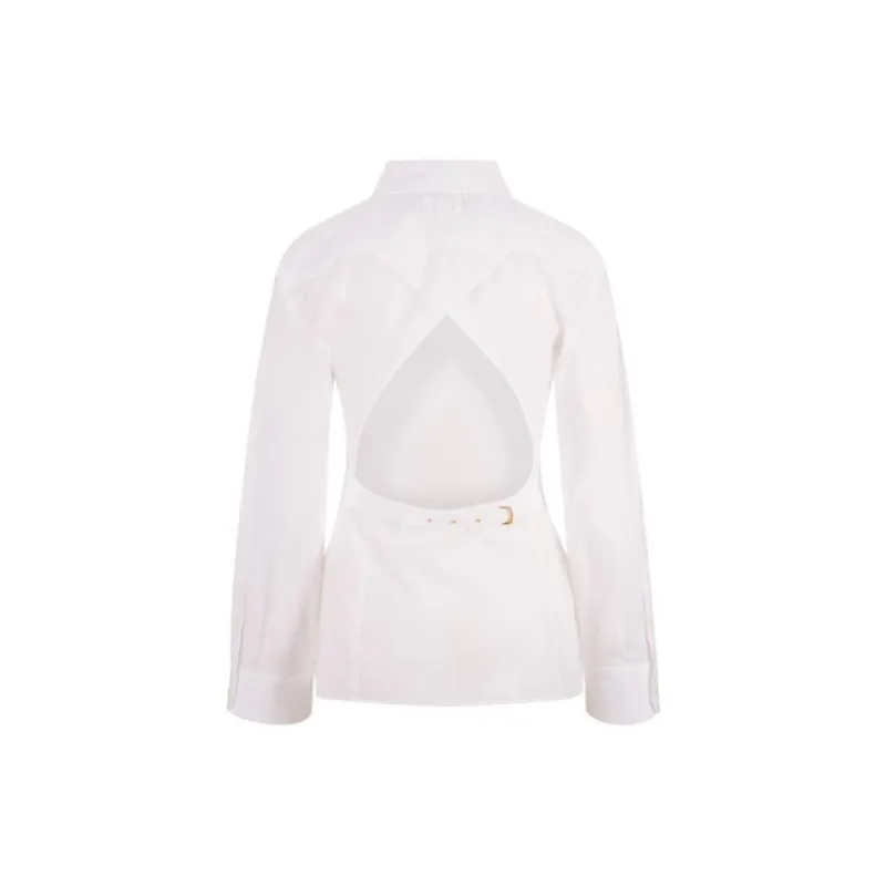 Jacquemus Chemise De Costume 'White'-1