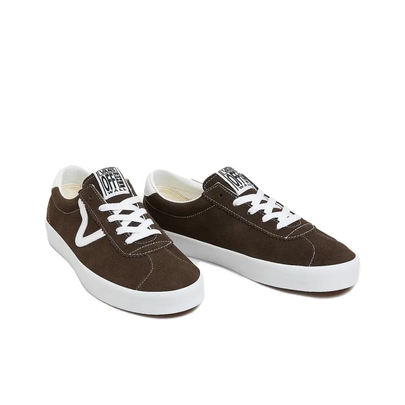 Vans Vans Sports Anti Slip Wear Resistant Low Top Skateboard Shoes Unisex Brown-2