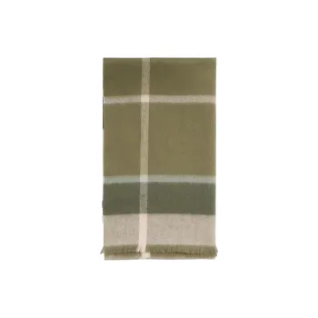 BARBOUR Rosefield Tartan Frayed Edege Scarf