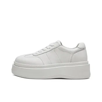 KANGNAI Low Top Casual Shoes Women's White