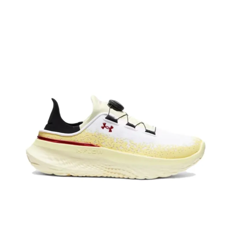 Under Armour SlipSpeed Anti Slip Wear Resistant Low Top Running Shoes Unisex White-1