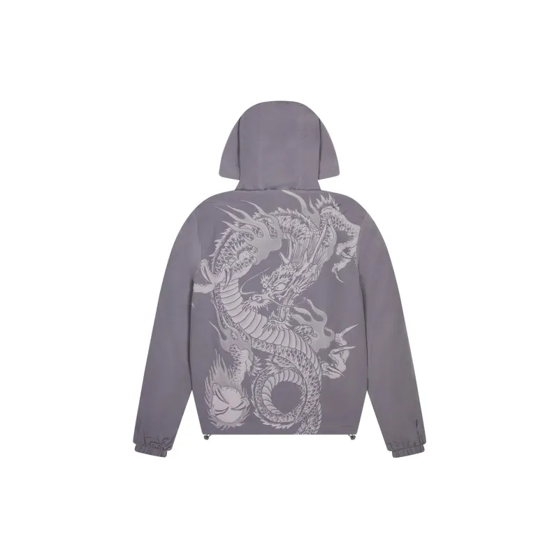 Ed Hardy x Trapstar Trapstar Collaboration FW24 Jackets Coats Unisex Gray-1
