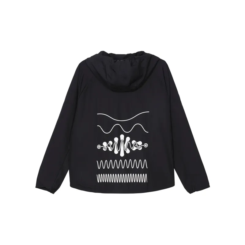 Nike Wild Run Miler Jackets Coats Men's Black Comes With Necklace-1