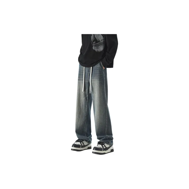 IJRJ Jeans Unisex Distressed Gray-8