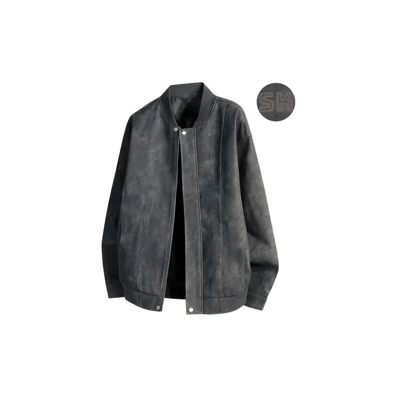 S.k. Manor Hill Leather Jacket Unisex-7