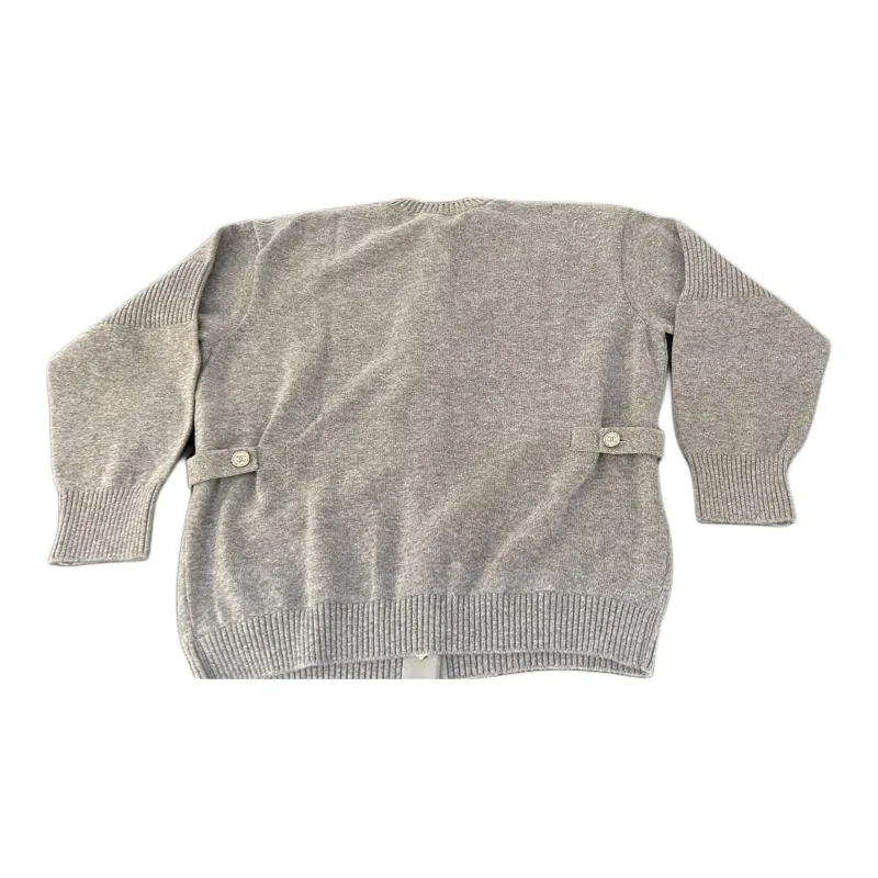 CHANEL 24 Fall Winter New Arrivals Knitwear Unisex Gray-1