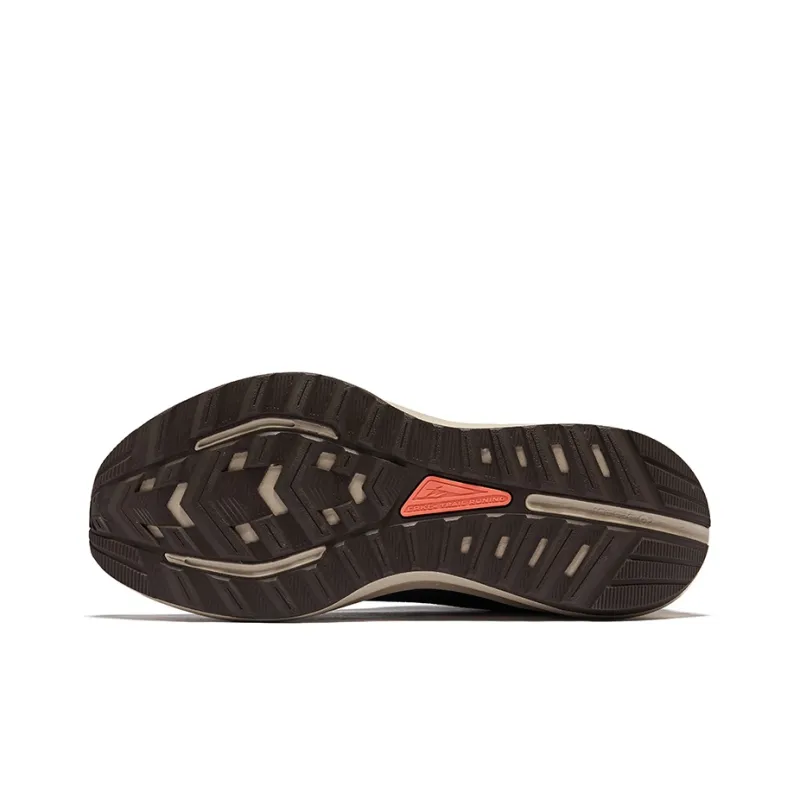 Erke Wild Water Resistant Slip Resistant Cushioned Lightweight Low Top Running Shoes Men's Carbon Gray Light Linen-4