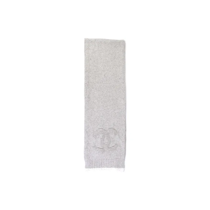 CHANEL Knit Scarves Unisex-1
