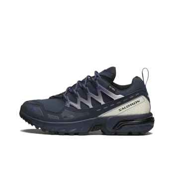 SALOMON Anti Slip Wear Resistant Low Top Running Shoes Unisex Dark Blue