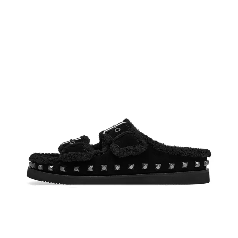 ASH Rubber Sole Slip-Resistant Abrasion-Resistant Slide Slippers For Women's Women's-5