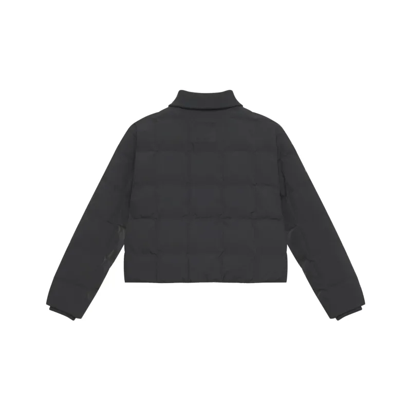 New Balance Leisure Lifestyle Series FW24 Puffer Jacket Women's Black Asphalt-1