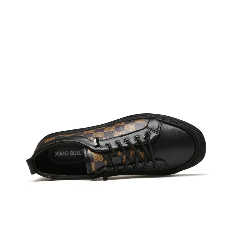 XIMO BULL Anti-Slip Wear-Resistant Low-Top Skateboard Shoes Men's-5