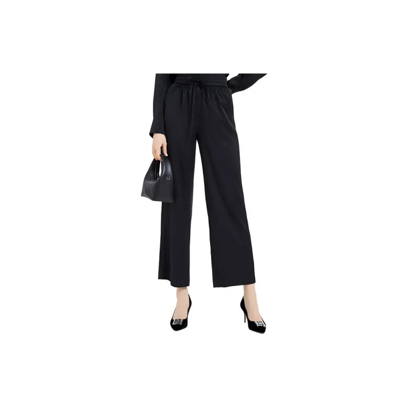 BESIONIA FW23 Casual Pants Women's Black-1