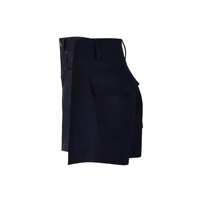 Sacai Denim X Wool Melton Shorts 'Navy'-2