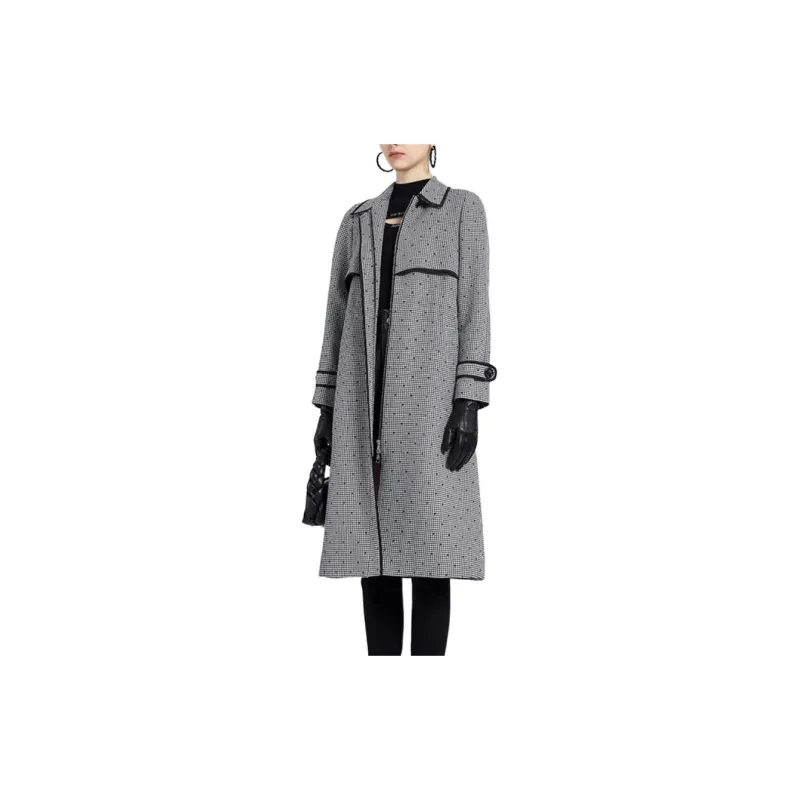 BESIONIA FW23 Trench Coat Women's Gray-2