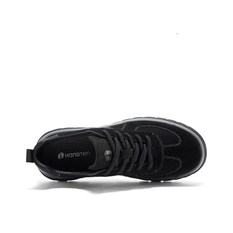 HANG TEN Low-Top Casual Shoes Men's White Jelly Black-5