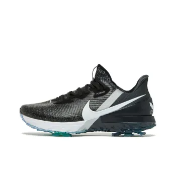 Nike Abrasion Resistant Low Top Golf Shoes Men's Black
