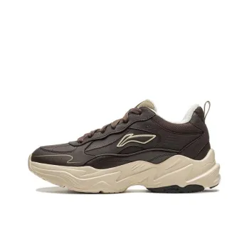 LiNing LN DEFENDER Non slip Lightweight Low Top Casual Shoes Men's Umber