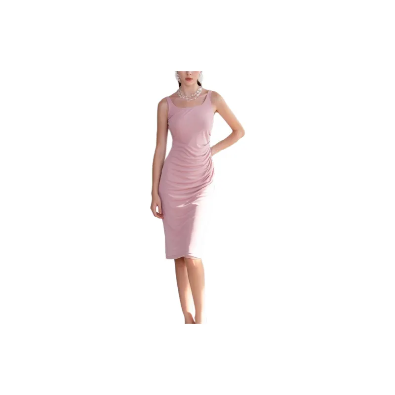 BESIONIA SS23 Slip Dress Women's Pink-1