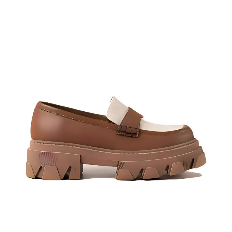 ALOHAS Loafers 5.5cm Women's Brown-1