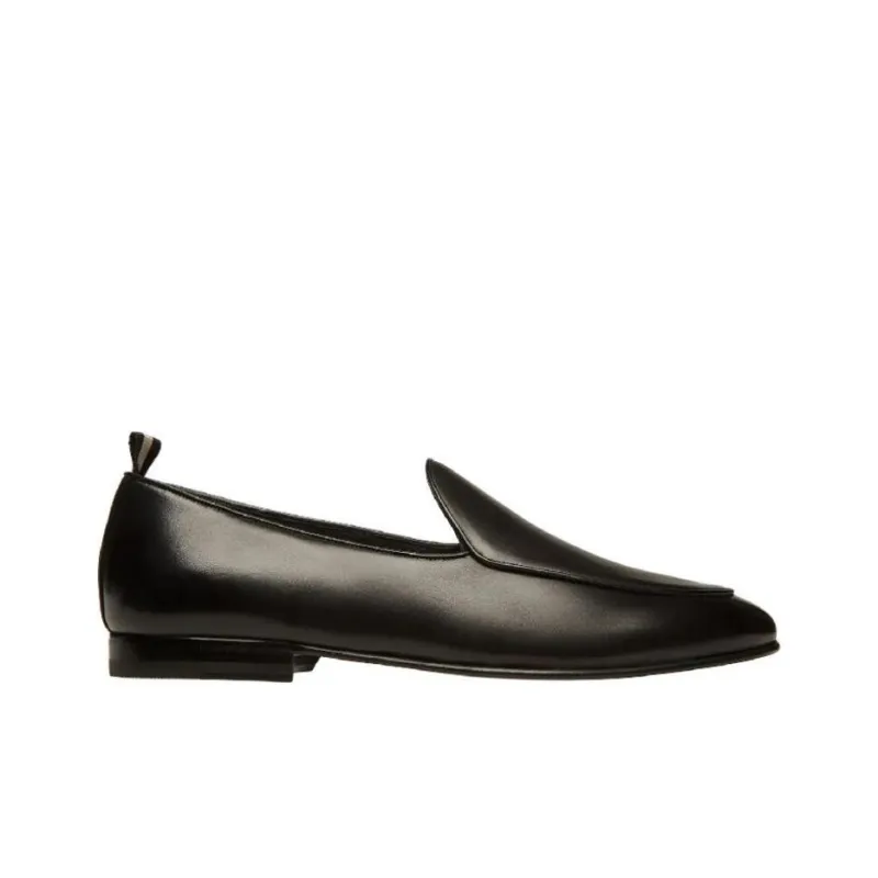 BALLY Salton Loafers Men's Black-1