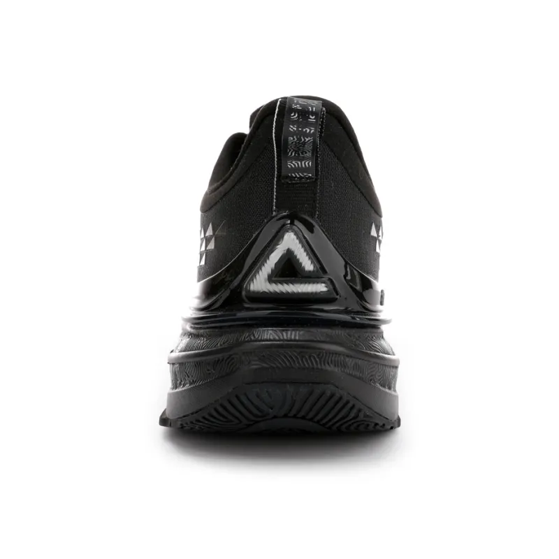 PEAK Cushioning, Slip Resistant, Abrasion Resistant, Breathable Low Top Running Shoes Men's Black-4