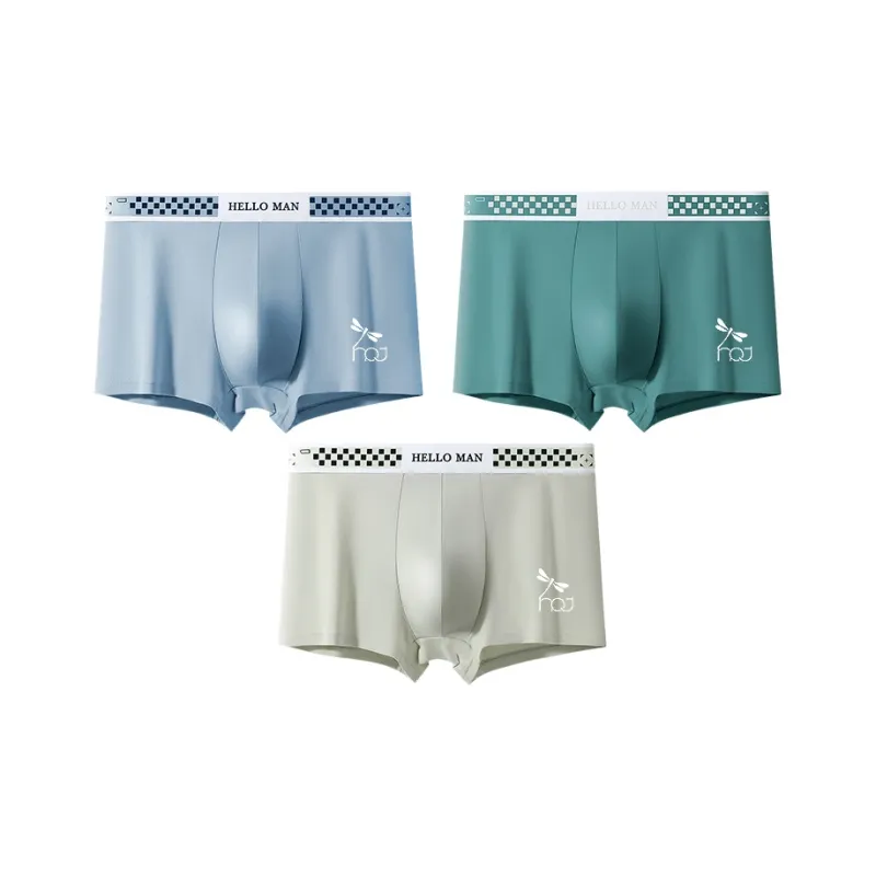 RED DRAGONFLY Cotton Panties Men's Gift Box Set 3 Pack-8