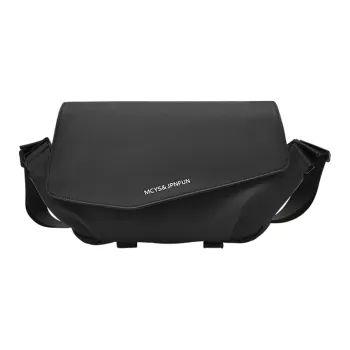 Yohji Kimura Polyester Crossbody Bag Men's Black