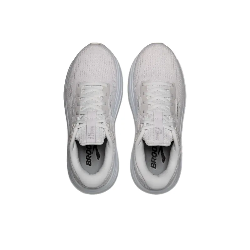 Brooks Ghost Ma Anti Slip Wear Resistant Low Top Running Shoes Men's White-3
